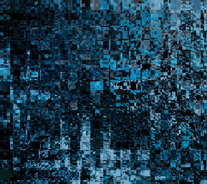 Abstract in Blue
